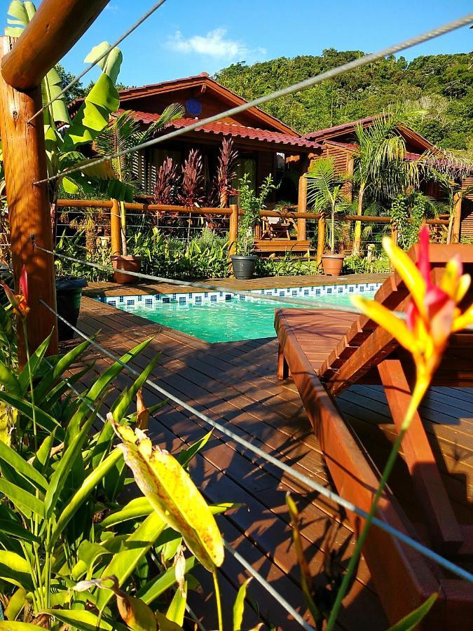 ॐ Rosa Astral ॐ Hotel Praia do Rosa Bagian luar foto